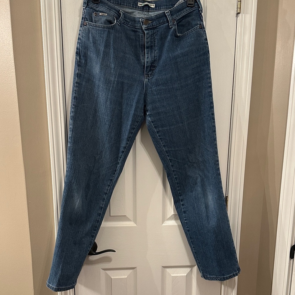 Riders by Lee Dark Blue Straight Leg Jeans